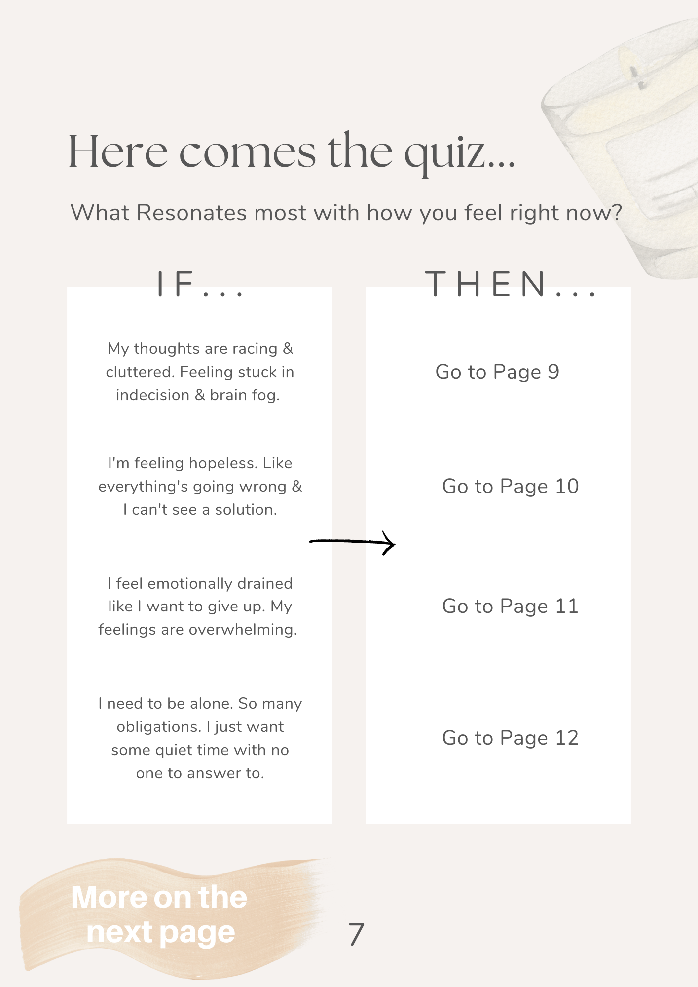 The Burnout Bible Printable : Neutrals