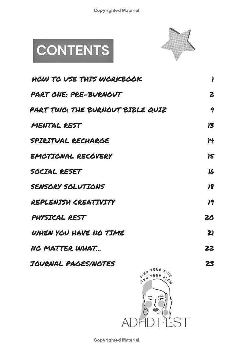The Burnout Bible: The ADHD Friendly Guidebook for Overwhelm and Exhaustion