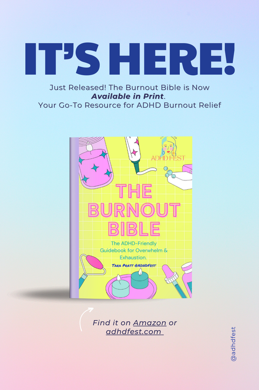 The Burnout Bible: The ADHD Friendly Guidebook for Overwhelm and Exhaustion