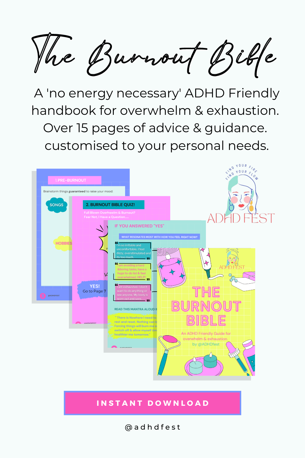The Burnout Bible Printable