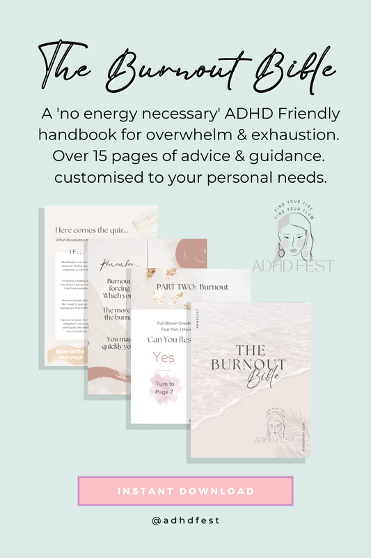 The Burnout Bible Printable : Neutrals